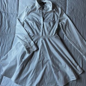 Express Long Sleeve Shirt Dress